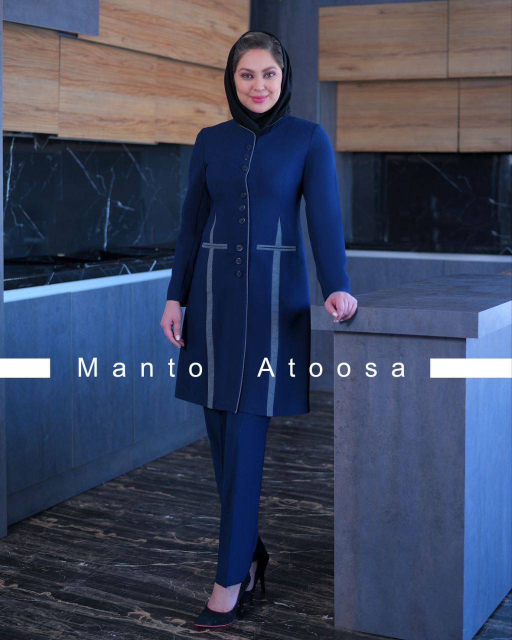 مانتو شلوار اداری کد 3