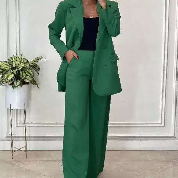 ست کت و شلوار مدل گلی