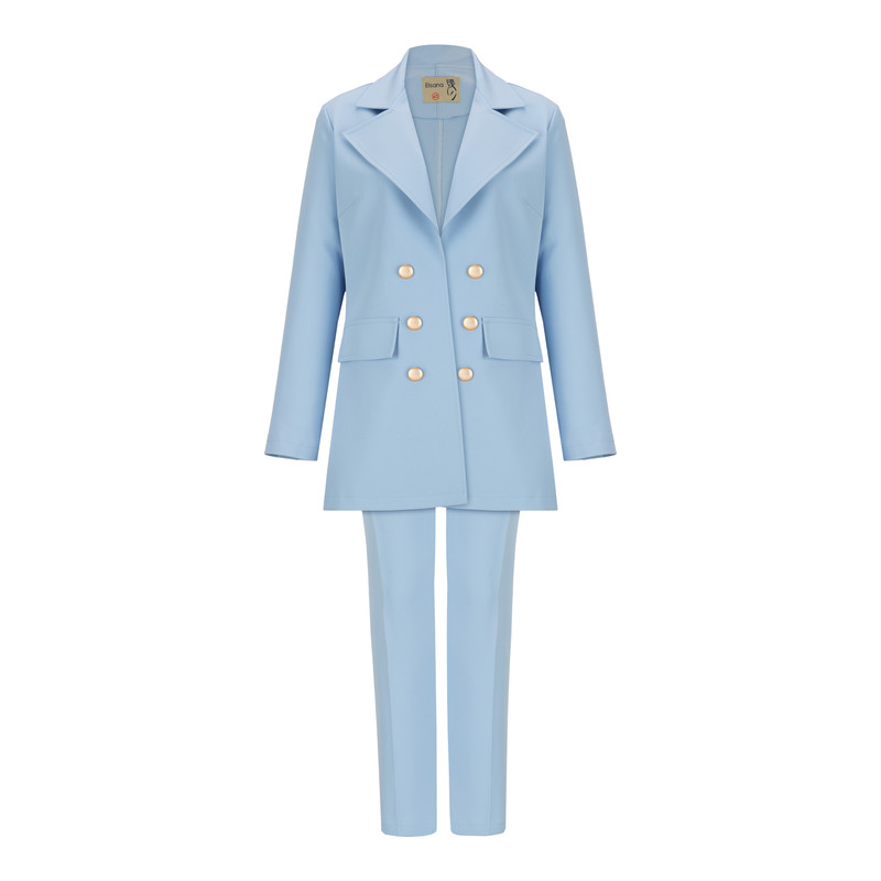 ست کت و شلوار زنانه السانا مدل طناز کد 143322