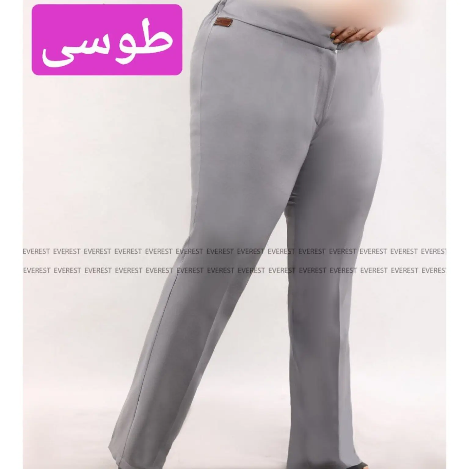 شلوار زنانه سایز بزرگ (36-60) سوپر مازراتی شلوار راسته