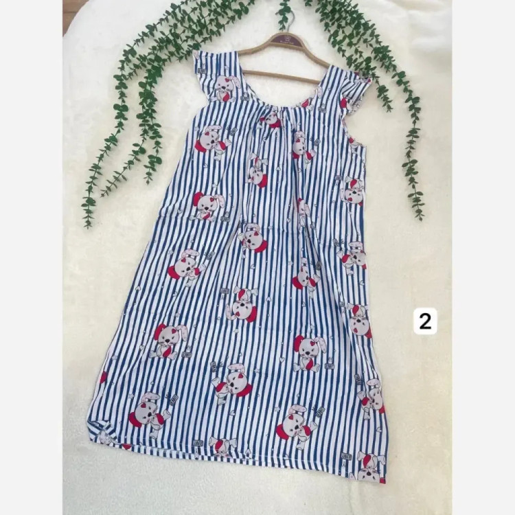 پیراهن نخی زنانه گوگولی فری سایز کد 1، 2، 4، 6، 9، 13