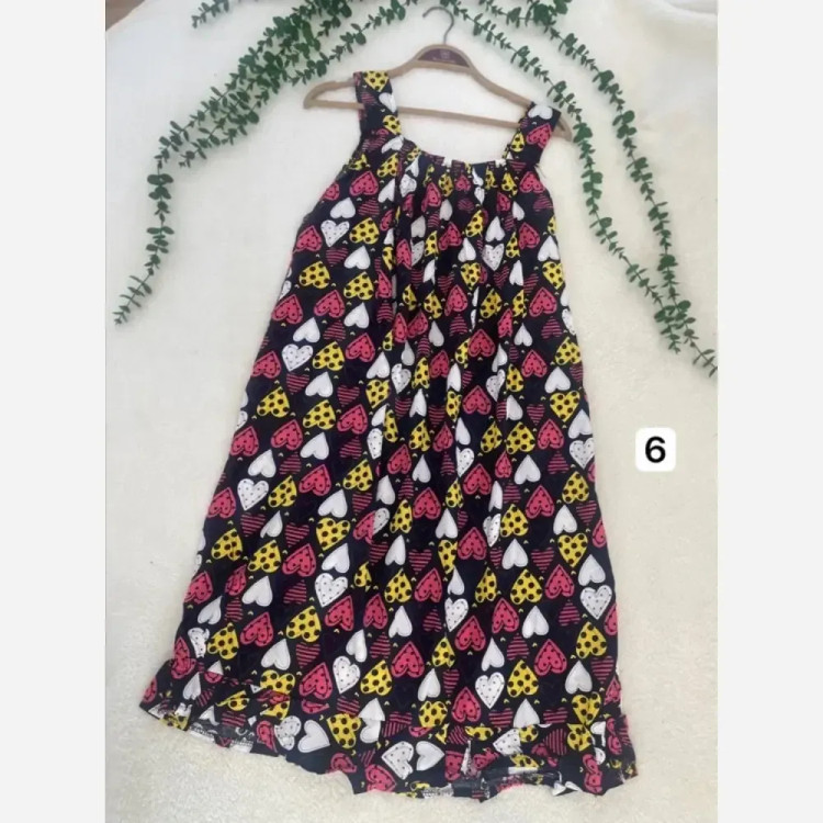 پیراهن نخی زنانه گوگولی فری سایز کد 1، 2، 4، 6، 9، 13