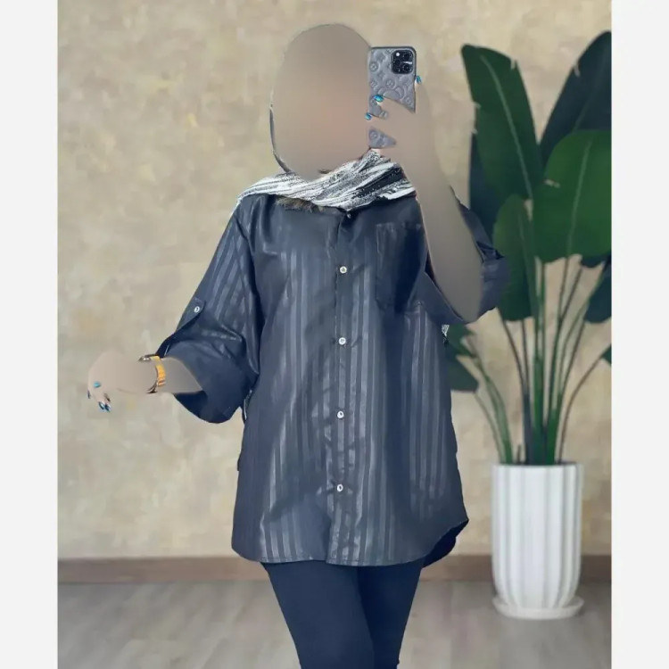 مانتو داکرون مشکی فری سایز زنانه قد 80 - رویا