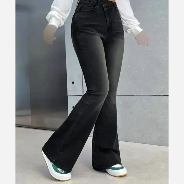 شلوار جین زنانه بوتکات قد بلند کشسان با کیفیت عالی در رنگ بندی متنوع