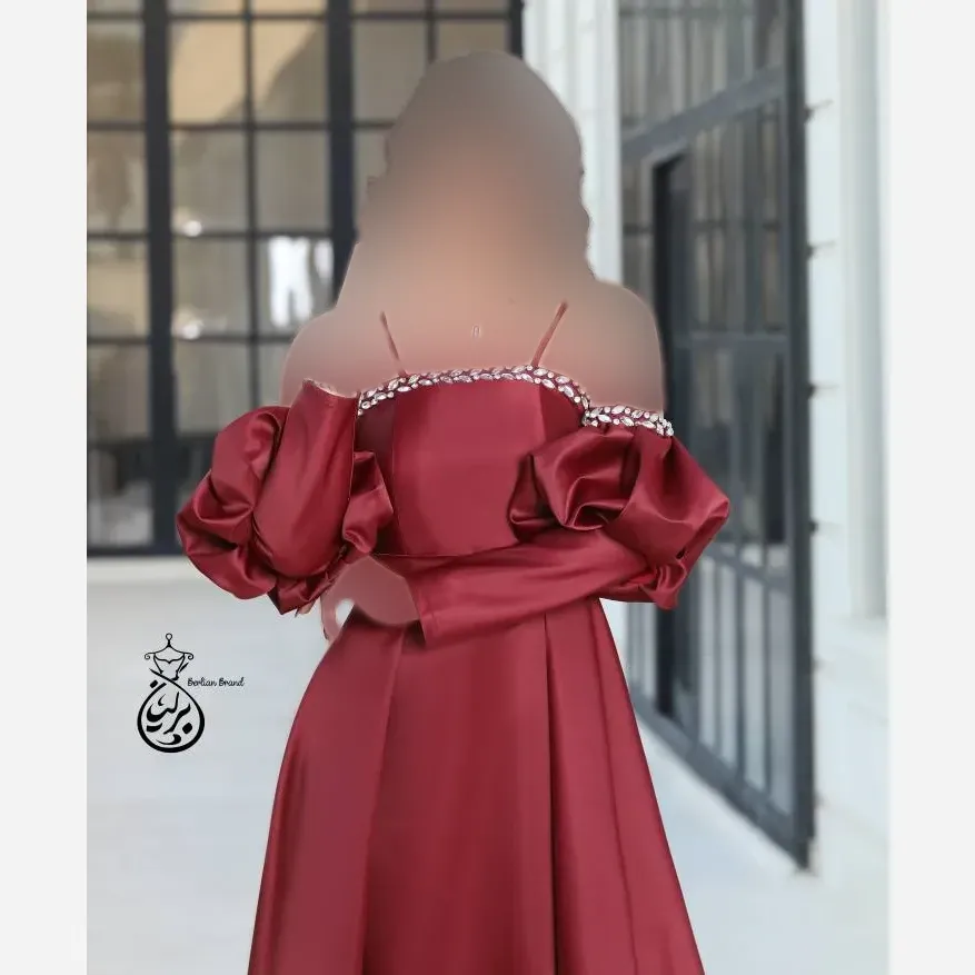 مانتو ساتن آمریکایی نگین دوزی شده زنانه در سه سایز و سه رنگ خاص