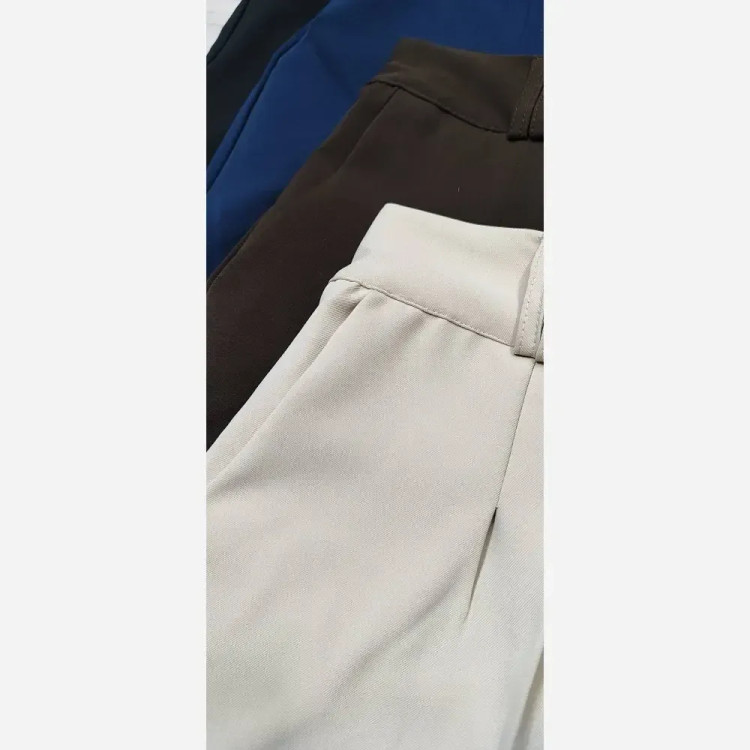 شلوار فول بگ کرپ مرگان زنانه سایز 40 تا 48 | شیک و مجلسی | ریزشی