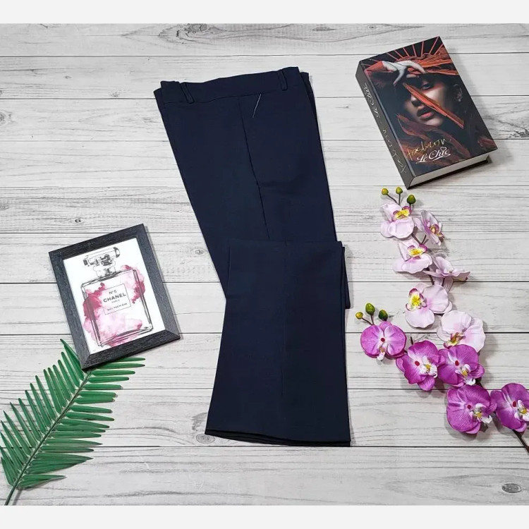 شلوار دمپا گشاد کرپ دابل ترک زنانه - سایزبندی 38 تا 52 - کیفیت عالی