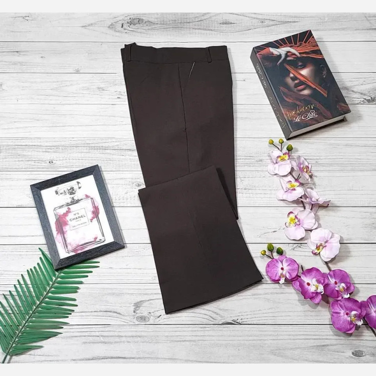 شلوار دمپا گشاد کرپ دابل ترک زنانه - سایزبندی 38 تا 52 - کیفیت عالی