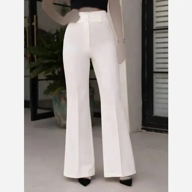 شلوار دمپا گشاد کرپ دابل ترک زنانه - سایزبندی 38 تا 52 - کیفیت عالی