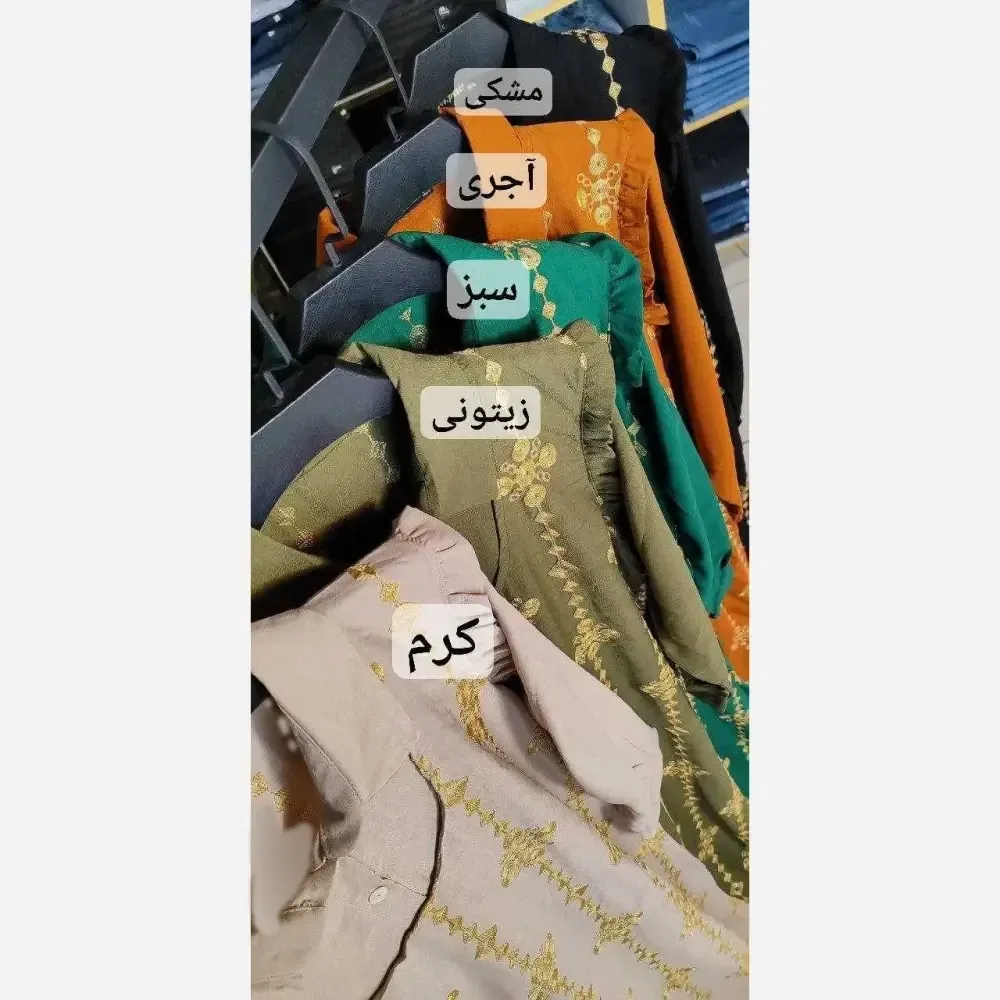 پیراهن مجلسی زنانه طلاکوب ستاره اسکادا سایزبزرگ مناسب 38 تا 48