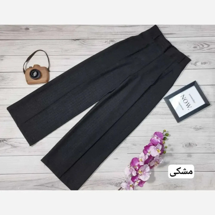 شلوار زنانه صوفیا ژاکارد خنک و سبک مناسب بهار و تابستان سایز 38 تا 48