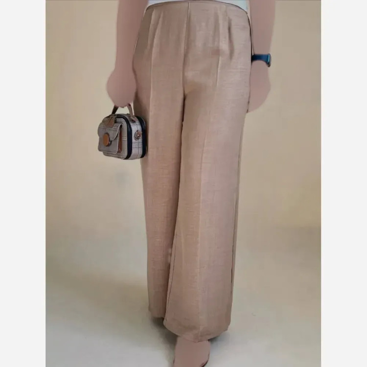 شلوار زنانه صوفیا ژاکارد خنک و سبک مناسب بهار و تابستان سایز 38 تا 48