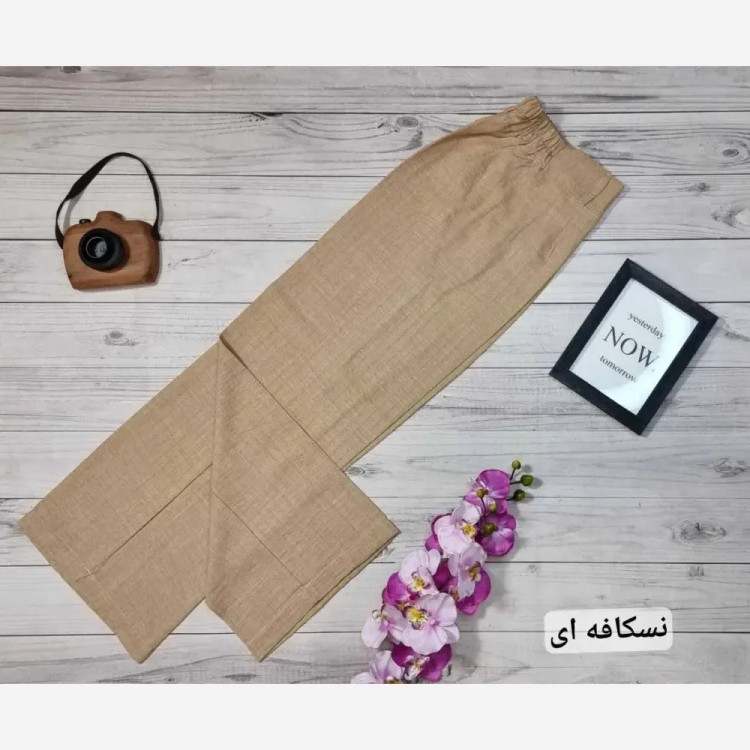 شلوار زنانه صوفیا ژاکارد خنک و سبک مناسب بهار و تابستان سایز 38 تا 48
