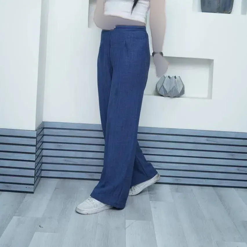 شلوار زنانه صوفیا ژاکارد خنک و سبک مناسب بهار و تابستان سایز 38 تا 48