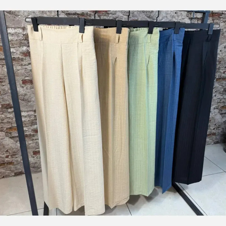 شلوار زنانه صوفیا ژاکارد خنک و سبک مناسب بهار و تابستان سایز 38 تا 48