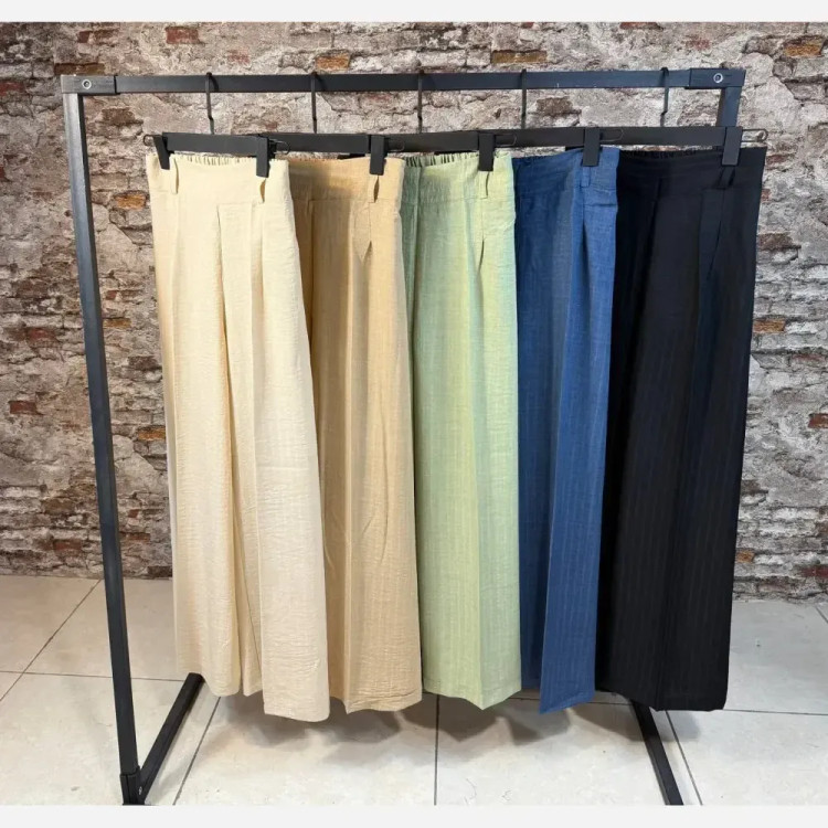 شلوار زنانه صوفیا ژاکارد خنک و سبک مناسب بهار و تابستان سایز 38 تا 48