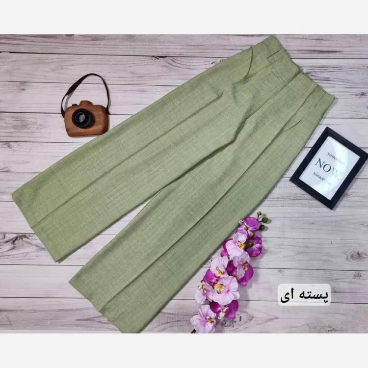شلوار زنانه صوفیا ژاکارد خنک و سبک مناسب بهار و تابستان سایز 38 تا 48