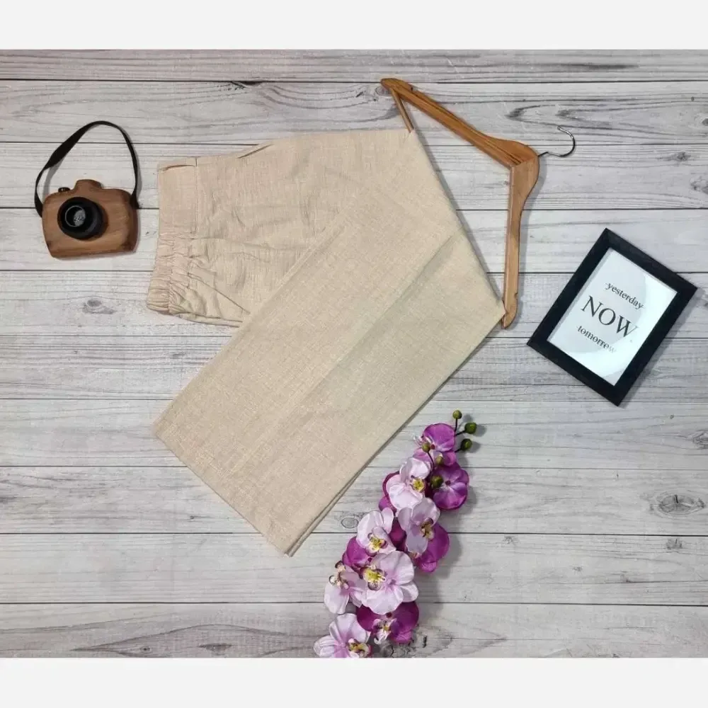 شلوار زنانه صوفیا ژاکارد خنک و سبک مناسب بهار و تابستان سایز 38 تا 48