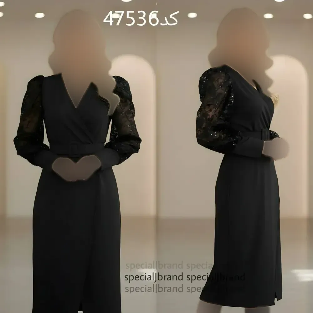 تونیک مجلسی نقره زنانه مشکی قد 110 سایز 48-50