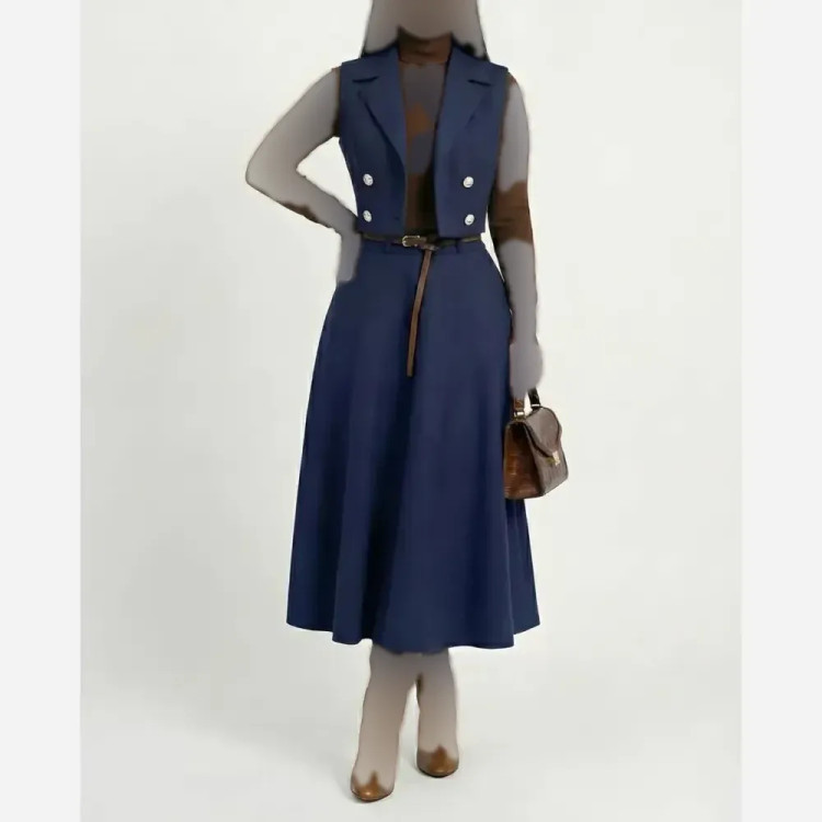 جلیقه دامن مدل نگاه مازراتی چهارفصل سایزبندی کامل رنگبندی متنوع ارسال فوری