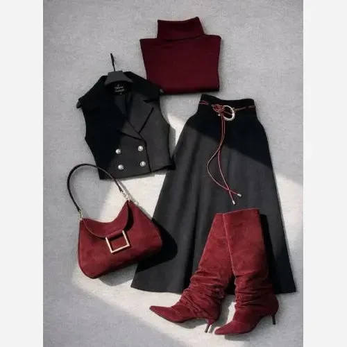 جلیقه دامن مدل نگاه مازراتی چهارفصل سایزبندی کامل رنگبندی متنوع ارسال فوری