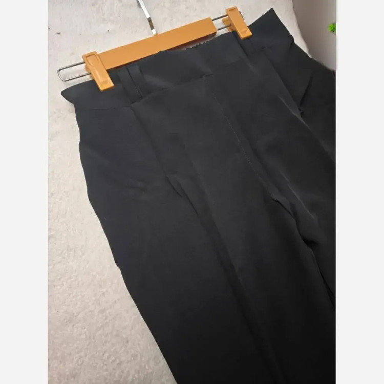 شلوار بوتکات مازراتی زنانه گرم بالا ضخیم مشکی سایزبزرگ