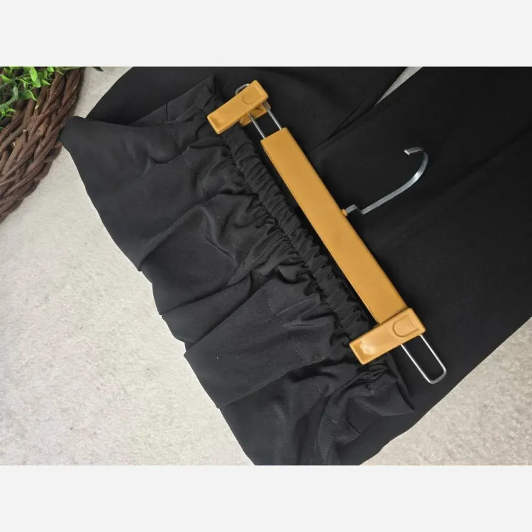 شلوار بوتکات مازراتی زنانه گرم بالا ضخیم مشکی سایزبزرگ