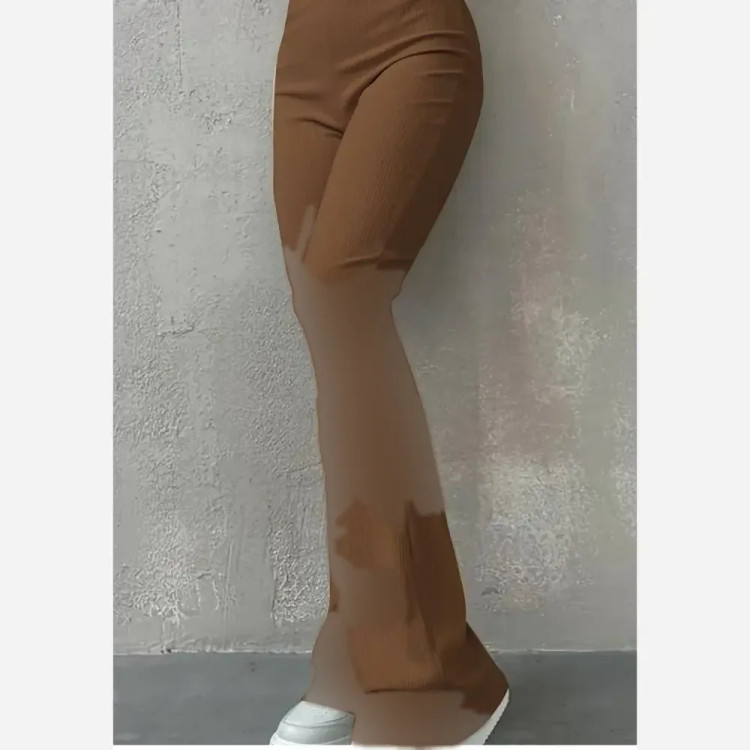 شلوار کبریتی زنانه دمپا کمر گنی فری سایز پاییزه زمستانه شیک راحت