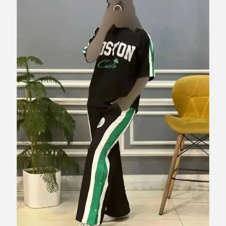 ست بیرون پوش مازراتی مشکی زنانه فری سایز 38 تا 46