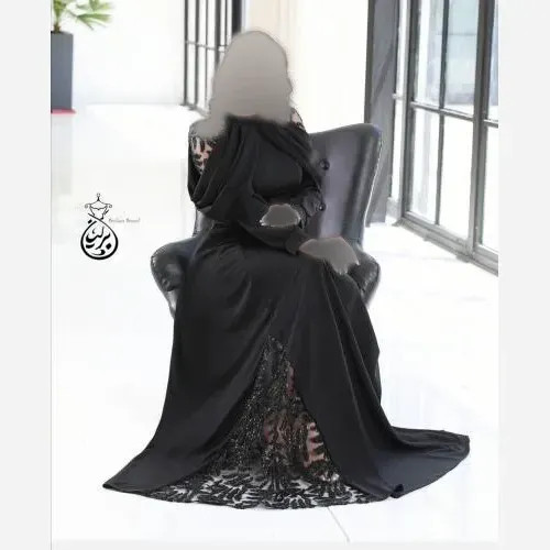 لباس مجلسی زنانه کرپ غواصی پولکی ترک مشکی سایزبندی کامل