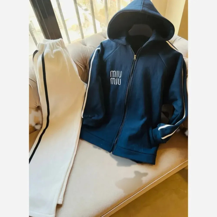 ست دورس تو کرک آترین زنانه | هودی و شلوار | سبز، سفید، سورمهای، شتری | سایز 38 تا 46