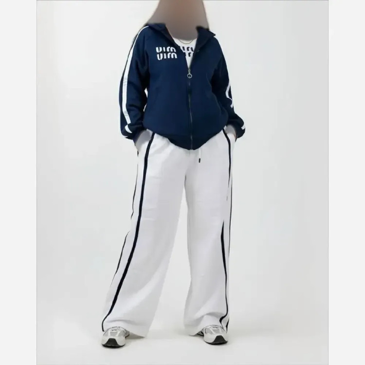 ست دورس تو کرک آترین زنانه | هودی و شلوار | سبز، سفید، سورمهای، شتری | سایز 38 تا 46