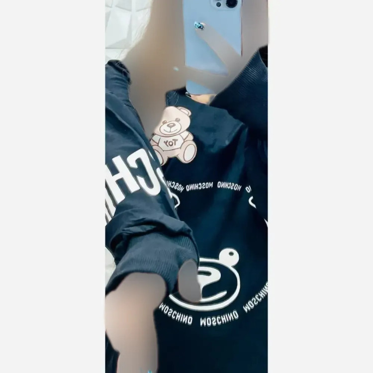 بلوز فینگردار تدی نخ پنبه اعلا فری سایز مشکی زنانه