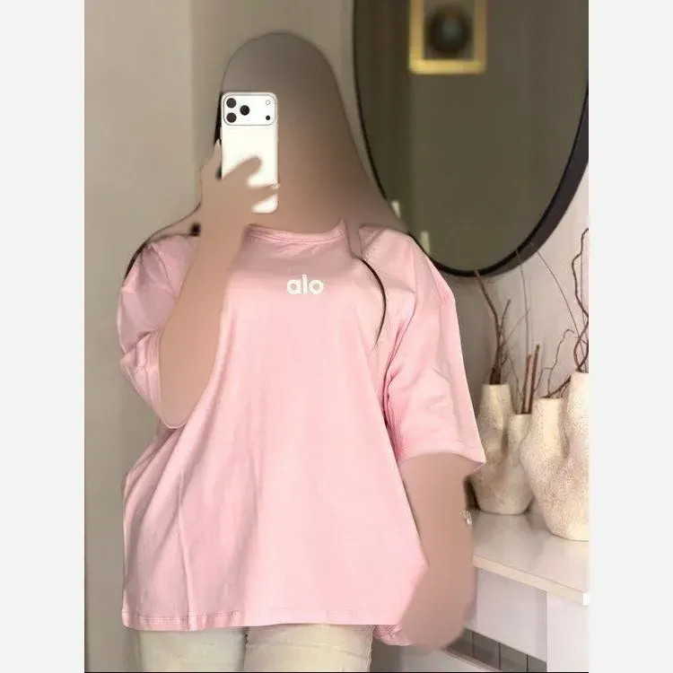 تیشرت آلو زنانه نخی پنبه فری سایز رنگ بندی متنوع