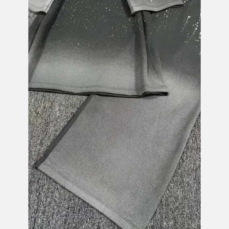 پیراهن ساحلی نخی زنانه فری سایز مشکی خنک و سبک کد 9390