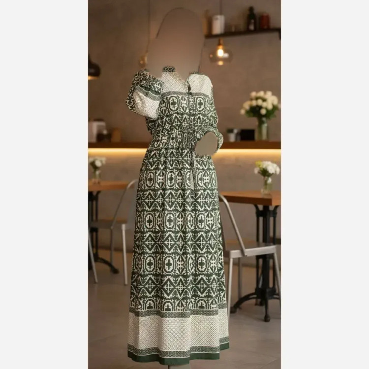 پیراهن ساحلی مزونی فلورانس فری سایز زنانه شیک و راحت مناسب استایل روزمره و مهمانی