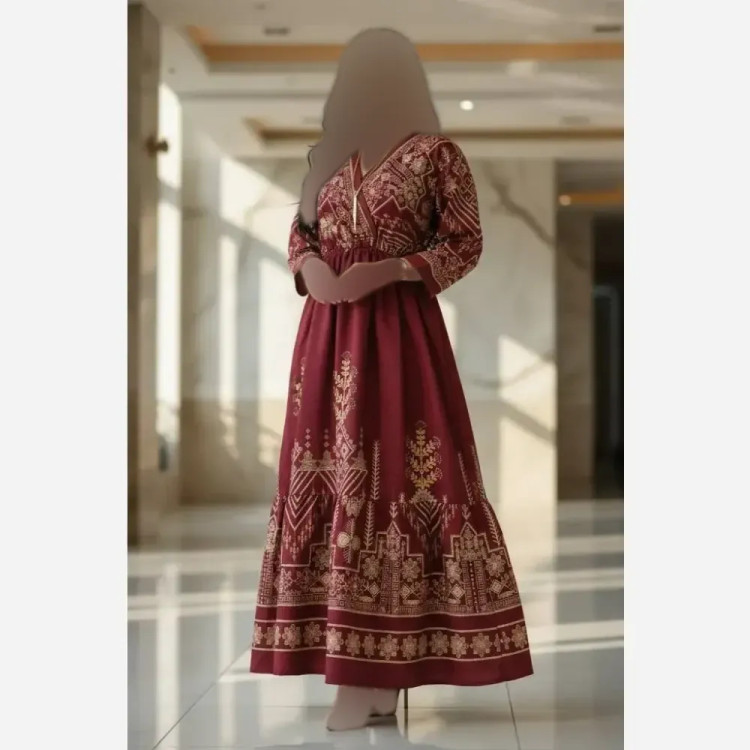 پیراهن ساحلی زنانه مزونی بوگاتی فری سایز شیک و راحت مناسب فصل