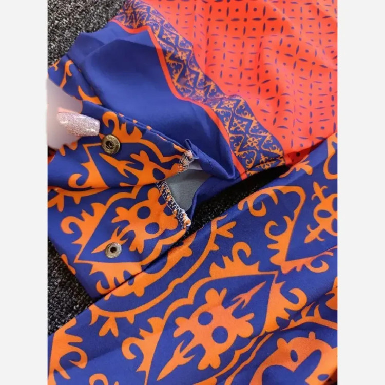 پیراهن ساحلی مزونی فلورانس فری سایز زنانه شیک و راحت مناسب استایل روزمره و مهمانی