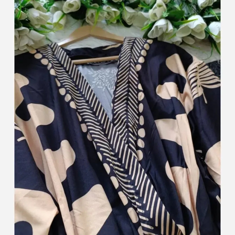 پیراهن ساحلی مزونی الیزه زنانه فری سایز تا 48 تنخور شیک با تضمین کیفیت