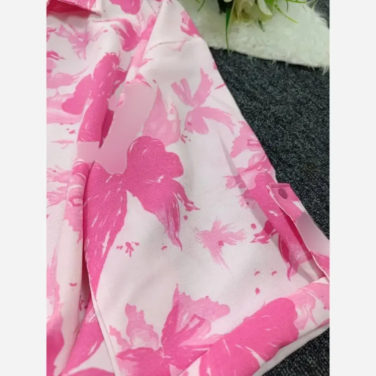 شومیز گرهای پینترستی پروانه جگوار وارداتی فری سایز 38-48 زنانه شیک