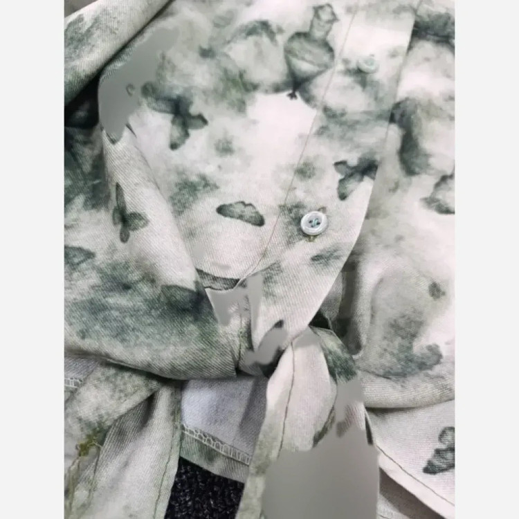 شومیز گرهای پینترستی پروانه جگوار وارداتی فری سایز 38-48 زنانه شیک