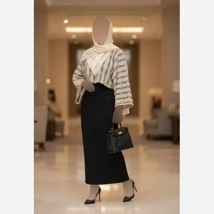 ست سارافون و رویه زنانه نسترن فری سایز تا 46 جنس مراکشی و صوفیا