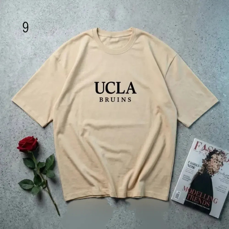 تیشرت نخ پنبه UCLA فری سایز زنانه قد 70 عرض 60 مناسب سایز 44 تا 46