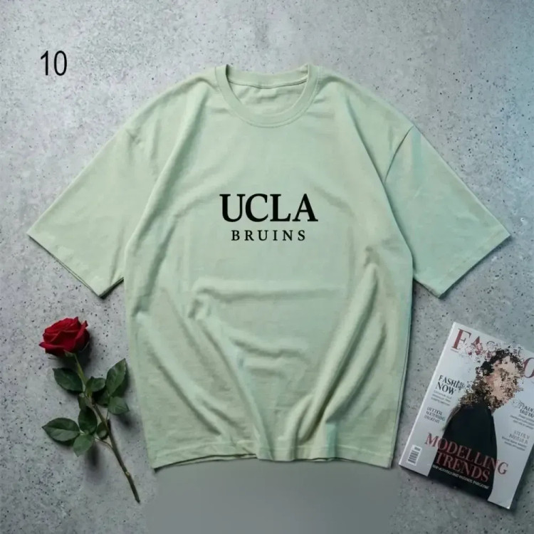 تیشرت نخ پنبه UCLA فری سایز زنانه قد 70 عرض 60 مناسب سایز 44 تا 46