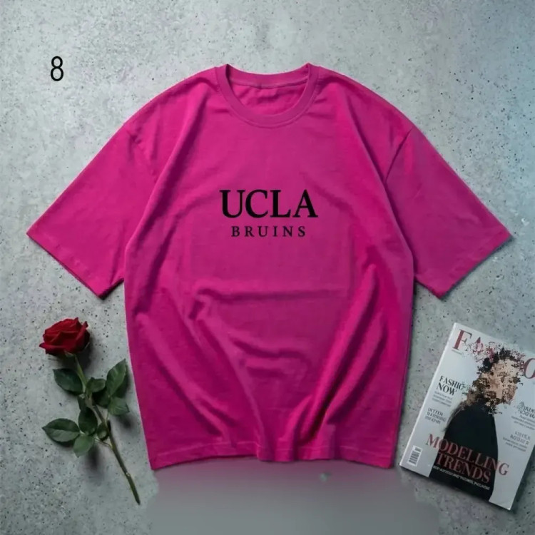 تیشرت نخ پنبه UCLA فری سایز زنانه قد 70 عرض 60 مناسب سایز 44 تا 46