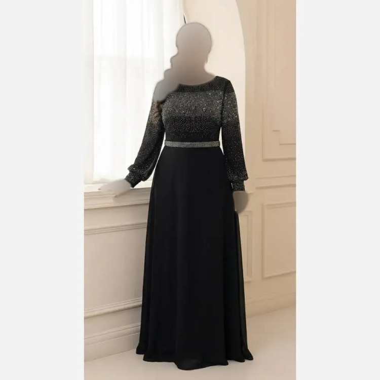 مانتو زنانه فرناز حریر نگیندار سایزبندی 44 تا 52 مشکی سبز