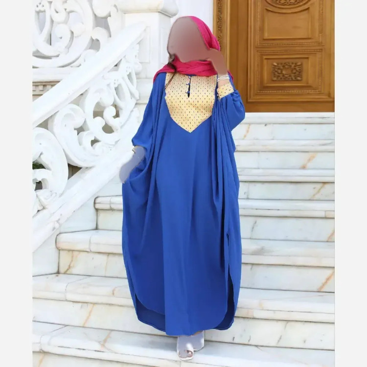 عبا زنانه طرح شیدا ابروبادی و تافته هندی قد 140 فری سایز 38-60