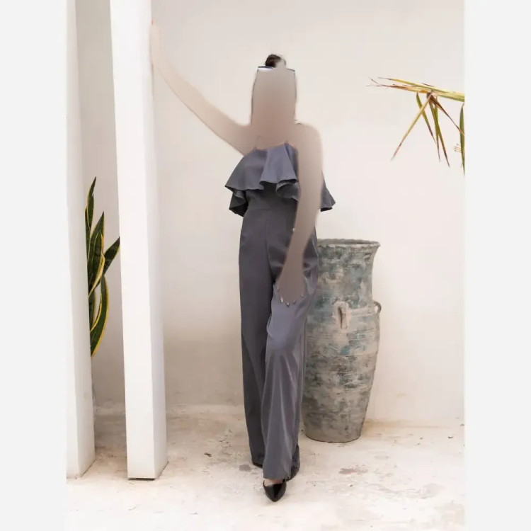 سرهمی شنل دار فانتزی کتان رایت فری سایز زنانه