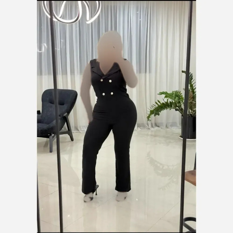 سرهمی مجلسی یقه انگلیسی گلاسکو فری سایز 36 تا 44 مشکی