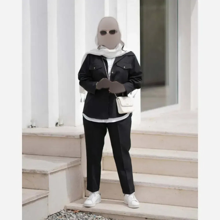 ست مانتو و شلوار سبا فری سایز از 36 تا 46 جنس مکانیک پرومکس اعلا